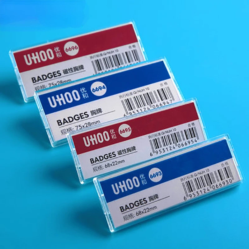 1pc acrílico peito id tag nome - Phone Accessories Company avaliação e preço