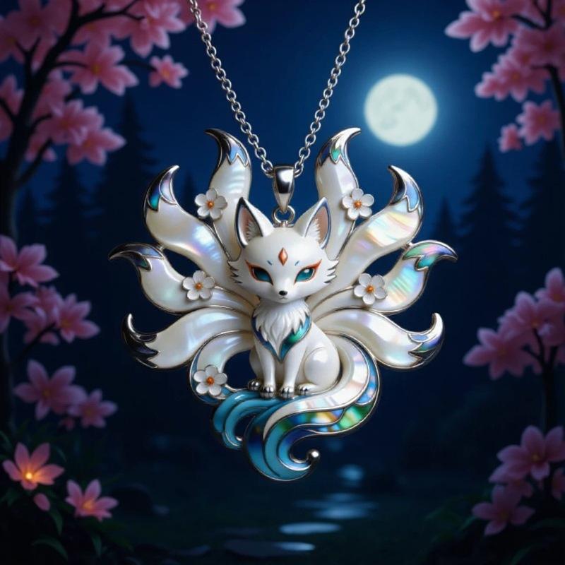 Colar com Pingente de Raposa d - Phone Accessories For Teens avaliação e preço