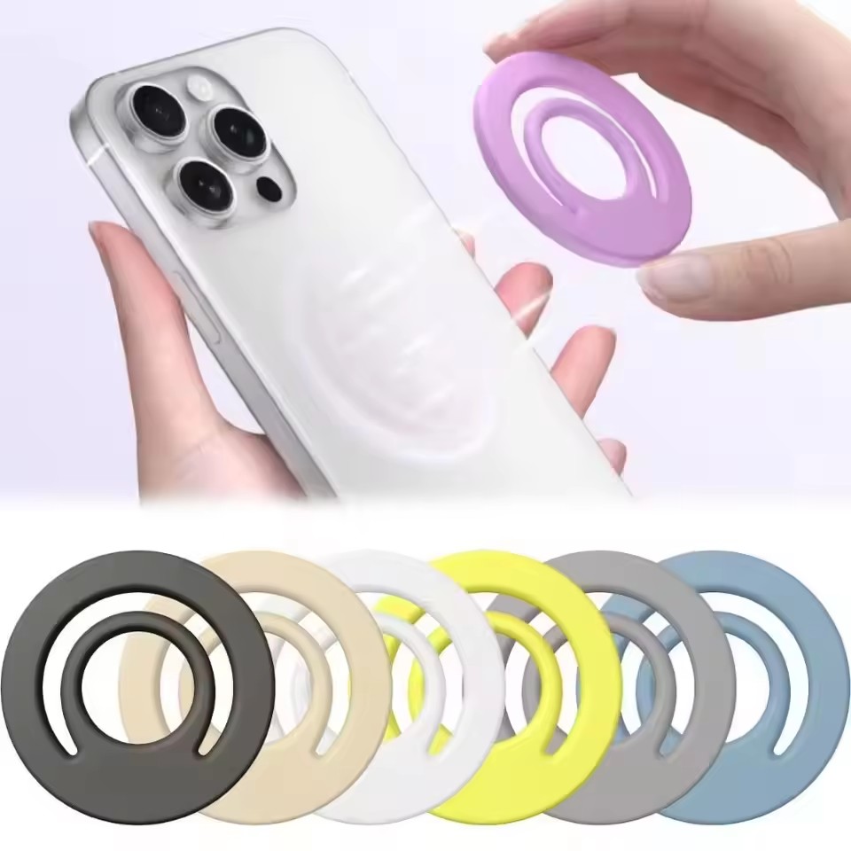 Suporte de silicone magnético  - Phone Accessories Crochet avaliação e preço