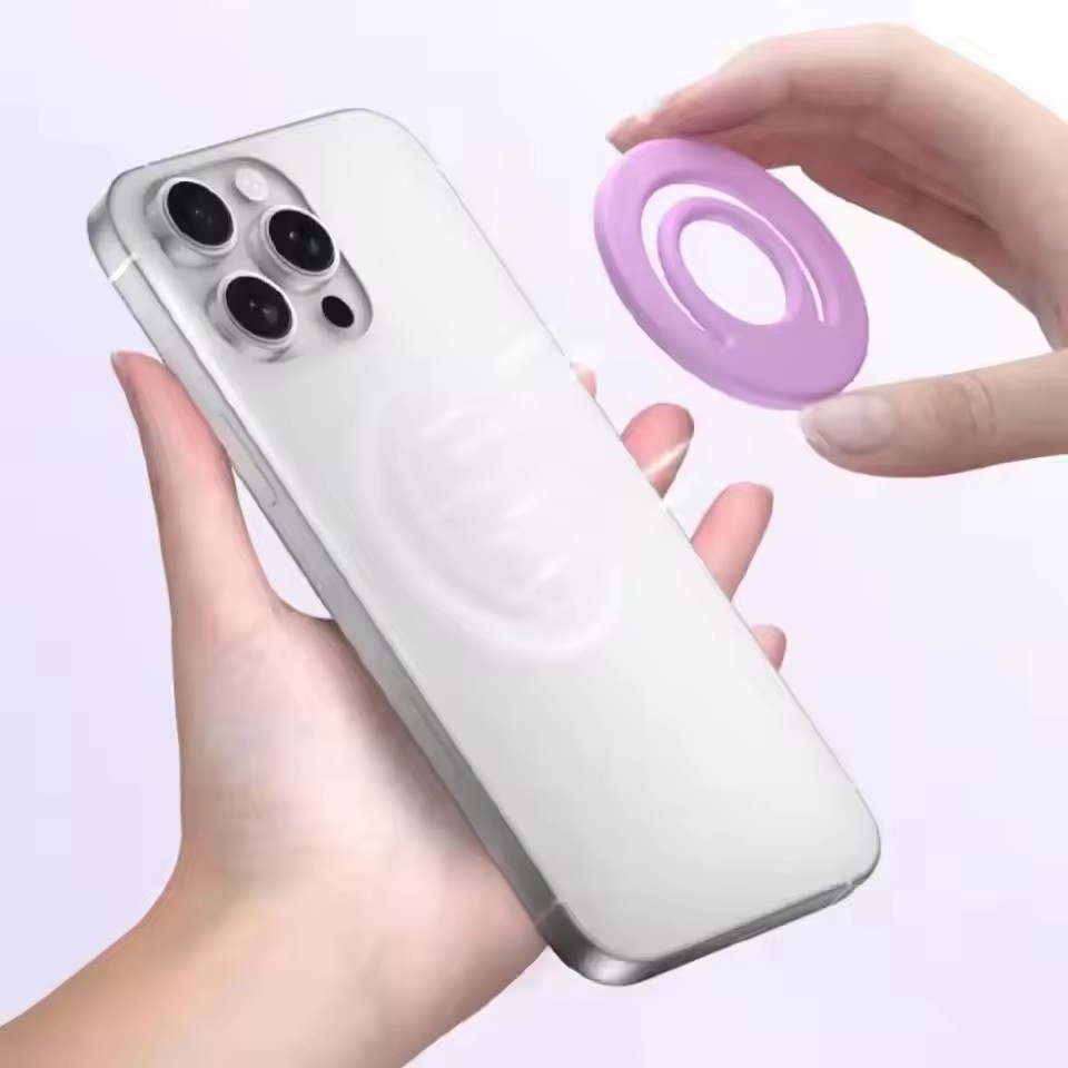 Suporte de silicone magnético  - Phone Accessories Crochet avaliação e preço