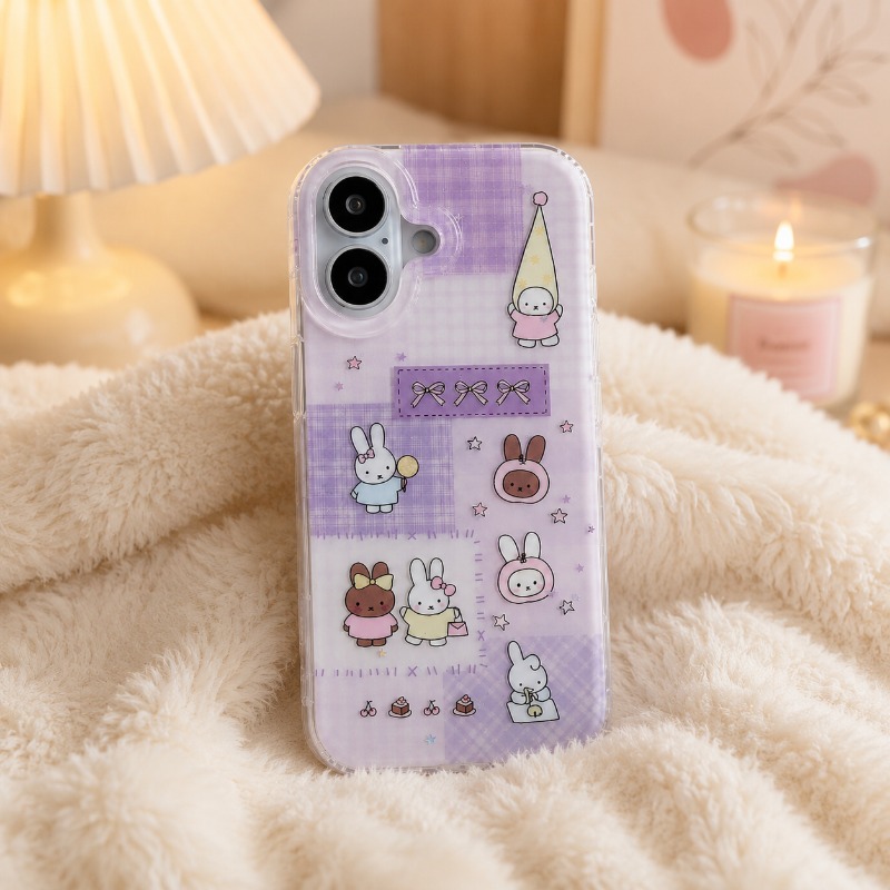Capa de Telefone Kawaii Miffy  - Phone Accessories Design avaliação e preço