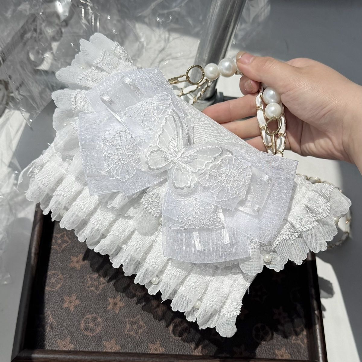 Bolsa transversal branca lolit - Phone Accessories Design avaliação e preço
