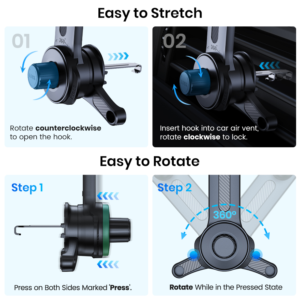 Suporte para telefone para car - Phone Accessories Hooks avaliação e preço