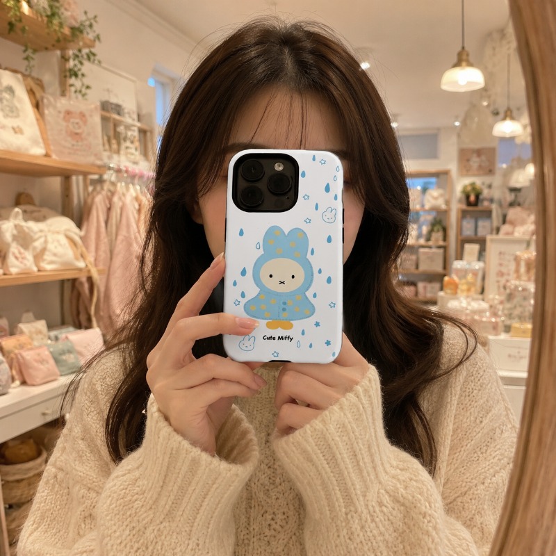 Capa de Telefone Kawaii Rabbit - Phone Accessories Design avaliação e preço