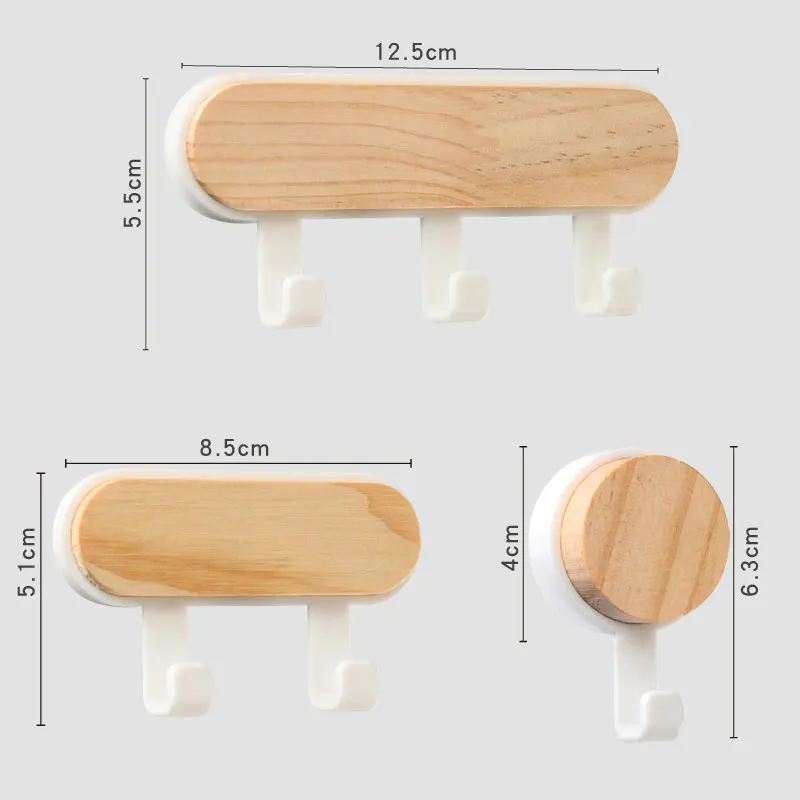 Suporte de chave de madeira ch - Phone Accessories Hooks avaliação e preço