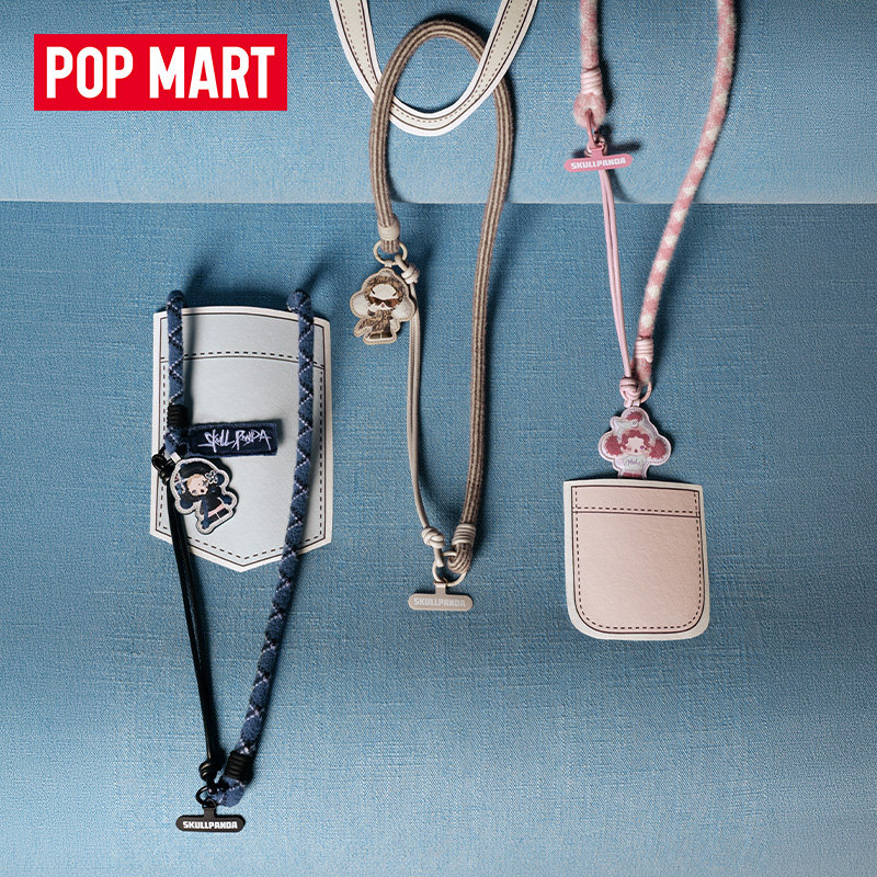 Novo POP MART SKULLPANDA Série - Phone Accessories Blind Box avaliação e preço