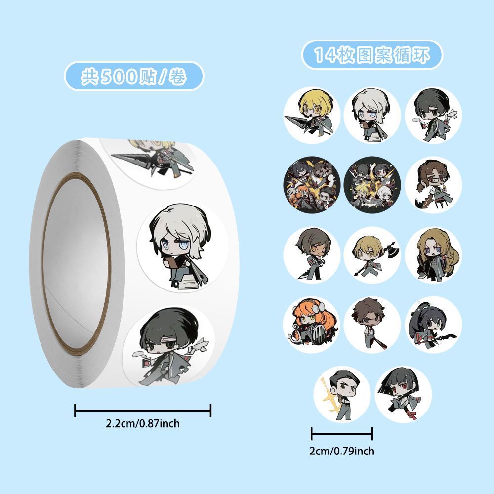 500PCS Adesivos Anime Limbus C - Phone Accessories Company avaliação e preço